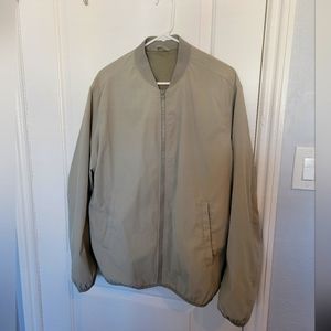 Zara Bomber Wind breaker jacket in Light Green